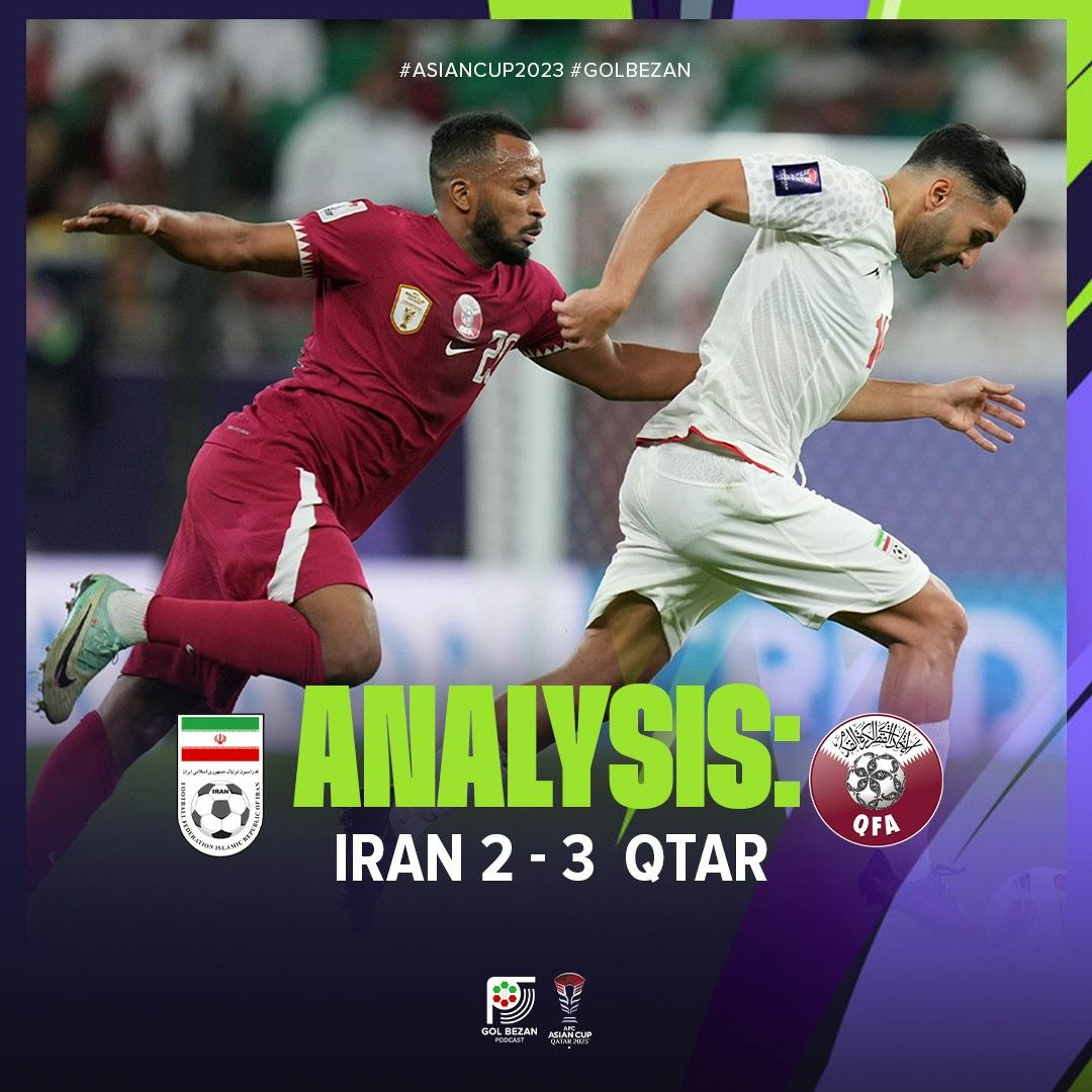 Analysis: Iran 2 - 3 Qatar | 2023 AFC Asian Cup