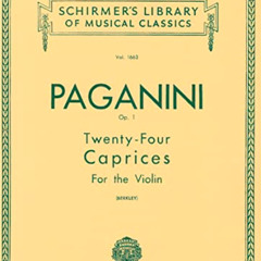 Read EBOOK √ 24 Caprices, Op. 1: Schirmer Library of Classics Volume 1663 Violin Solo