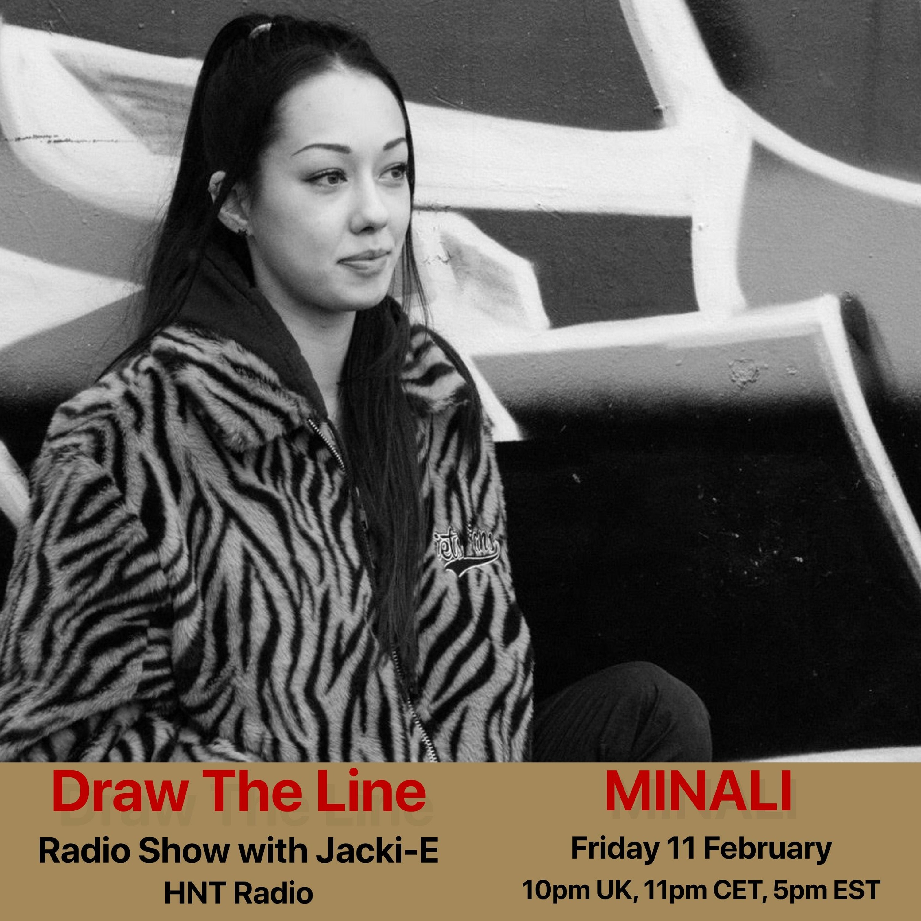 Jacki-E and Draw The Line Radio Show