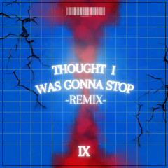 THOUGHT I WAS GONNA STOP REMIX