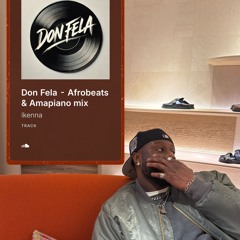 Don Fela - Afrobeats & Amapiano mix