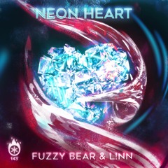 Fuzzy Bear X L!NN - Neon Heart