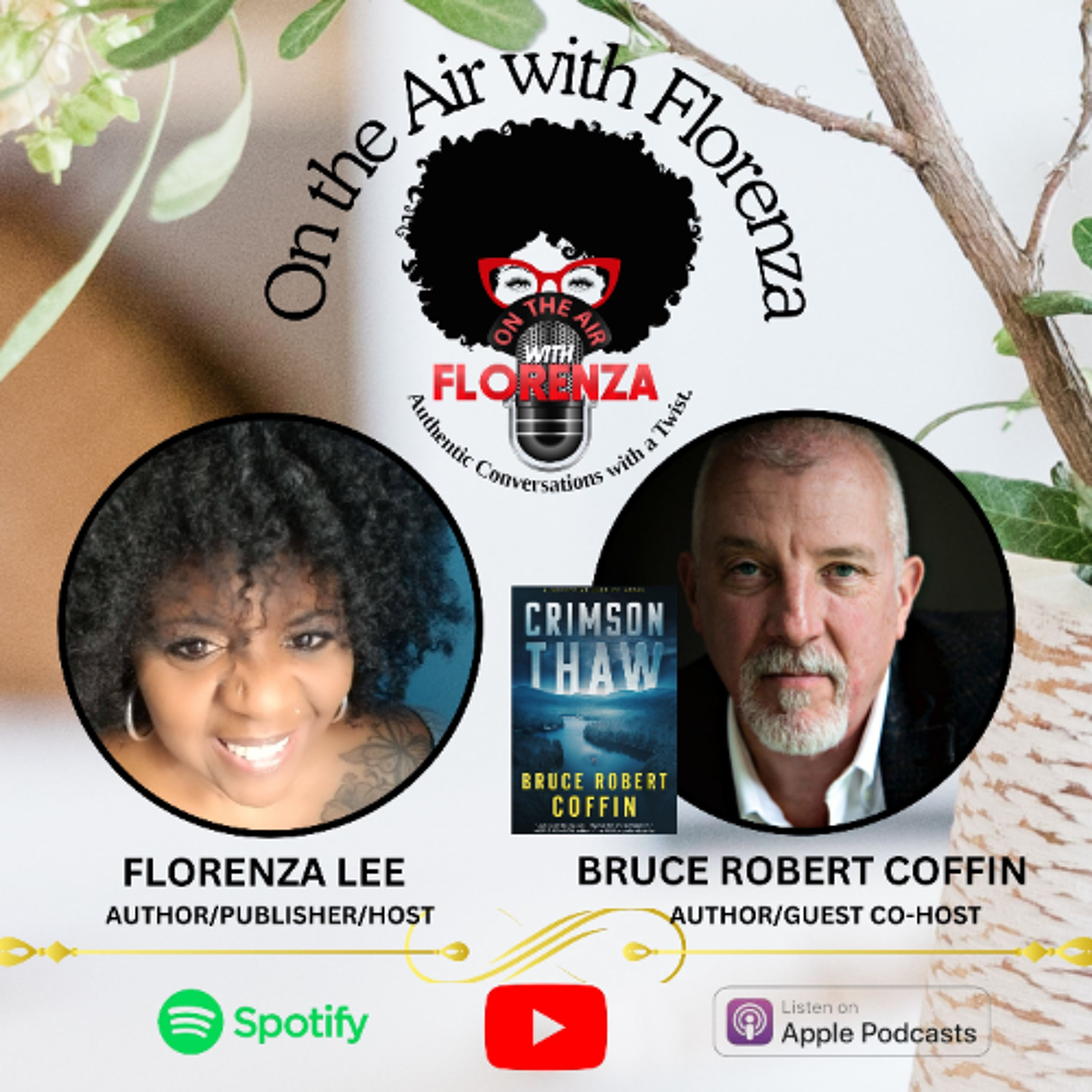 Bruce Robert Coffin Co-Hosts On the Air with Florenza episode artwork
