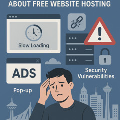 Free website hosting? It might cost you more than you expect. 😬