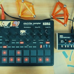 140 BASS / BREAKBEAT JAM with KORG ELECTRIBE 2S HACKTRIBE and MONOTRON