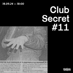 Club Secret #11