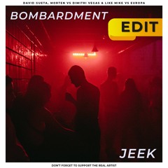 MONDAY RELEASE: David Guetta, Morten - Bombardment (JEEK '4am' Touch)