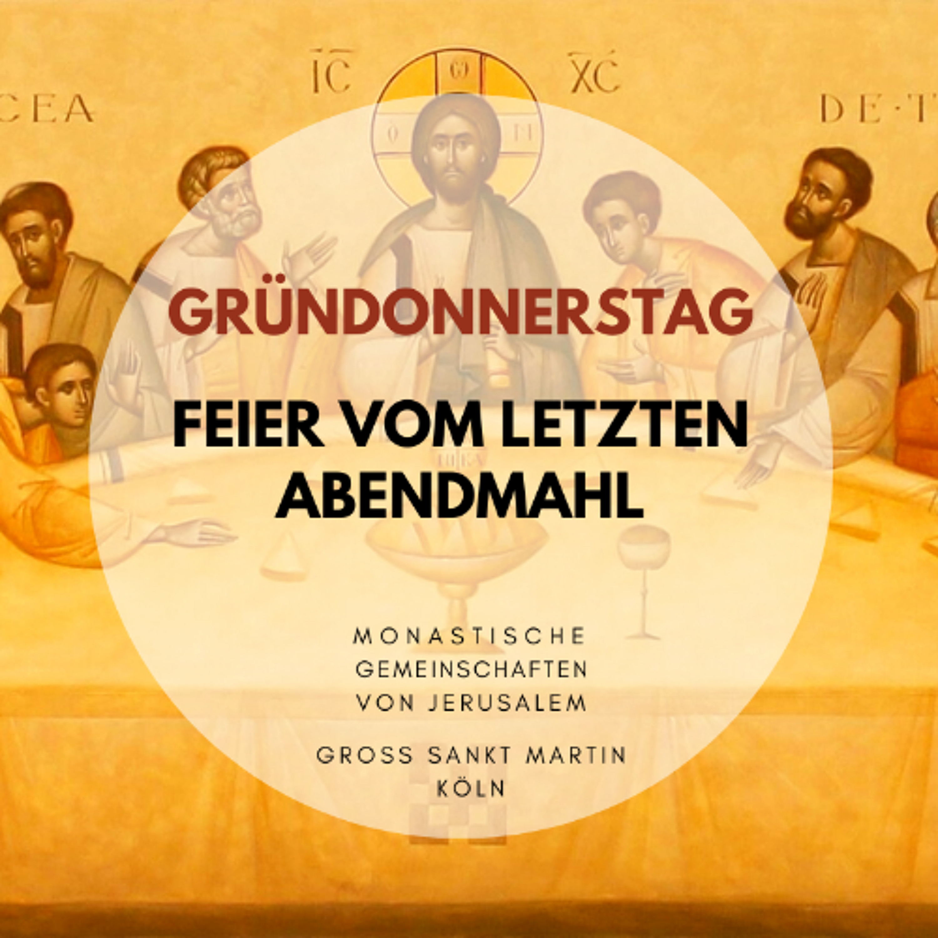 Wortgottesdienst inkl. Predigt (Pfr. Christian Ott) | 02.04.26 | Gründonnerstag  | Jerusalemgemeinschaften episode artwork
