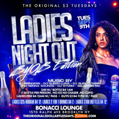 Live Audio At $2 TUESDAYS 9/9/25