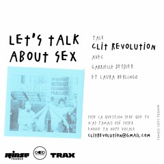 IWD : Clit Revolution : Let’s talk about sex  - 08 Mars 2021