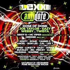 DJ's Bon Lee & Cal - Flexxin Vs Antidote 9th Dec 2023 PROMO