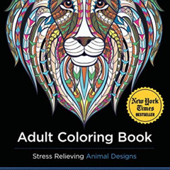 [View] EPUB 🖍️ Adult Coloring Book: Stress Relieving Animal Designs by  Blue Star Co