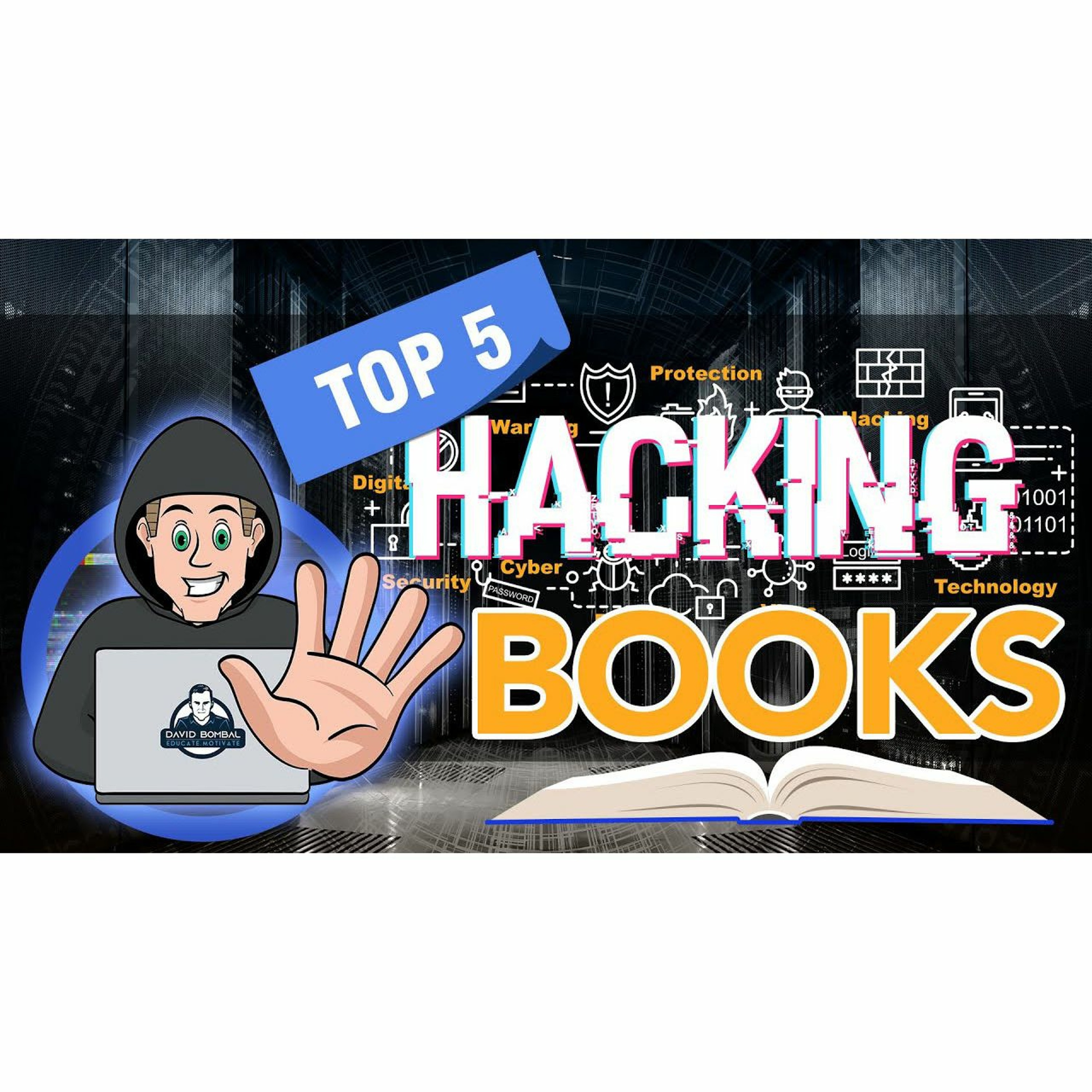 cover of episode #252: Top 5 Hacking Books