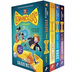 Get [KINDLE PDF EBOOK EPUB] Mr. Lemoncello's Library Books 1-4 (Boxed Set) by  Chris Grabenstein �