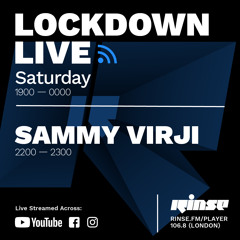 Lockdown Live 001: Sammy Virji - 04 April 2020