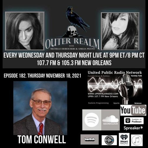 The Outer Realm Welcomes Back Tom Conwell, November 18th, 2021