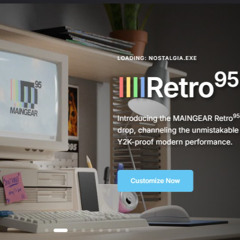 MainGear builds Retro95PC to bring back fun and memories