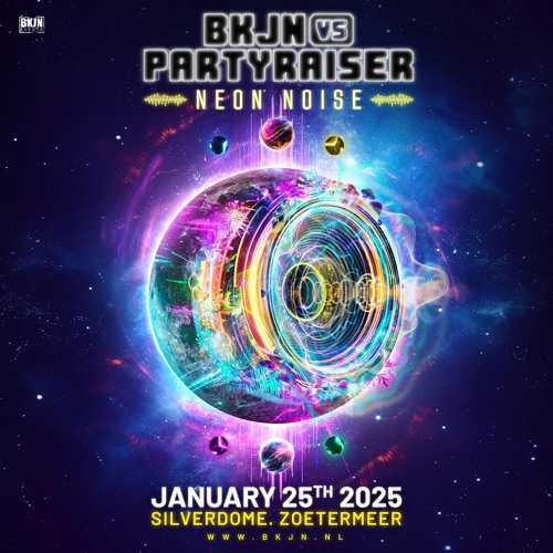BKJN Vs Partyraiser - Neon Noise, Warm Up Mix By RÖVAK