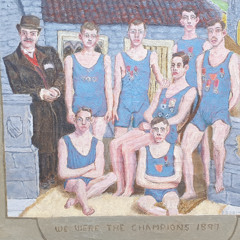 Swimmers in Competition in Peace and War