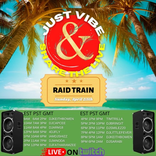 ARM 18 Live On Twitch - Just Vibe And Share The Live With DJ Keith Bowen, April 2021