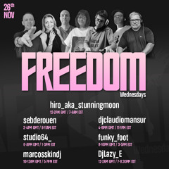 FREEDOM Wednesdays - 26-11-25