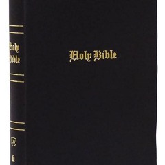 read✔ KJV Holy Bible: Super Giant Print with 43,000 Cross References, Black Genuine