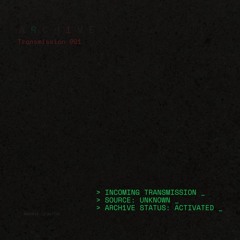 Transmission 001: GH0$TM0D3 - ARCH1VE (Alexx Vail Project) | Free Download