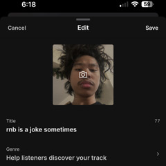 rnb is a joke sometimes