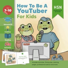 Read  [▶️ PDF ▶️] How to be a YouTuber for Kids: Easy activity book fo