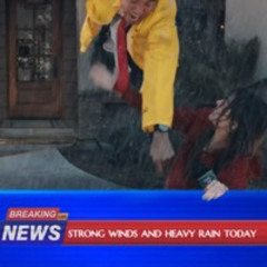 News Reporter was NOT prepared for this RAIN - Zach King