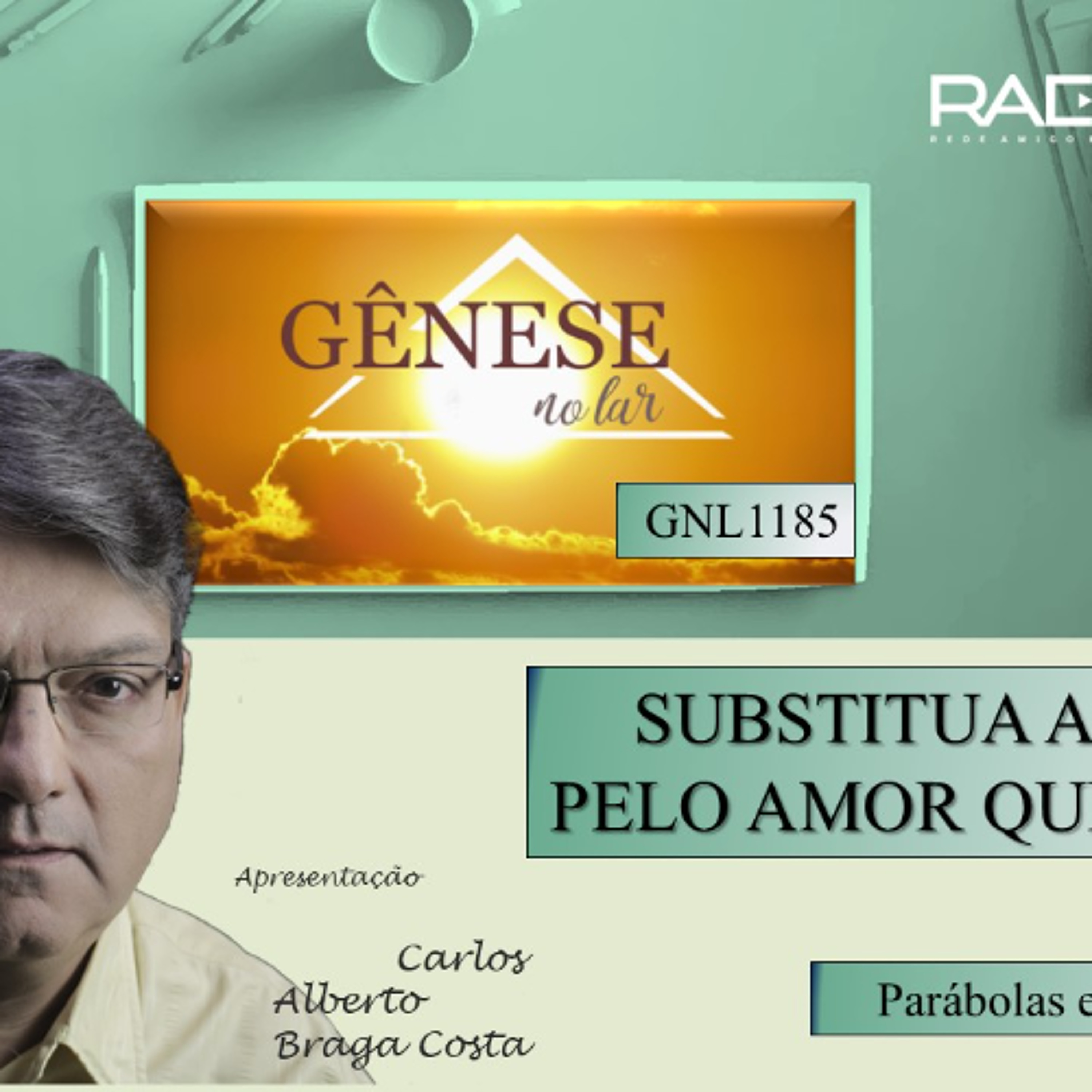 SUBSTITUA A CÓLERA PELO AMOR QUE PURIFICA - GNL #1185 episode artwork