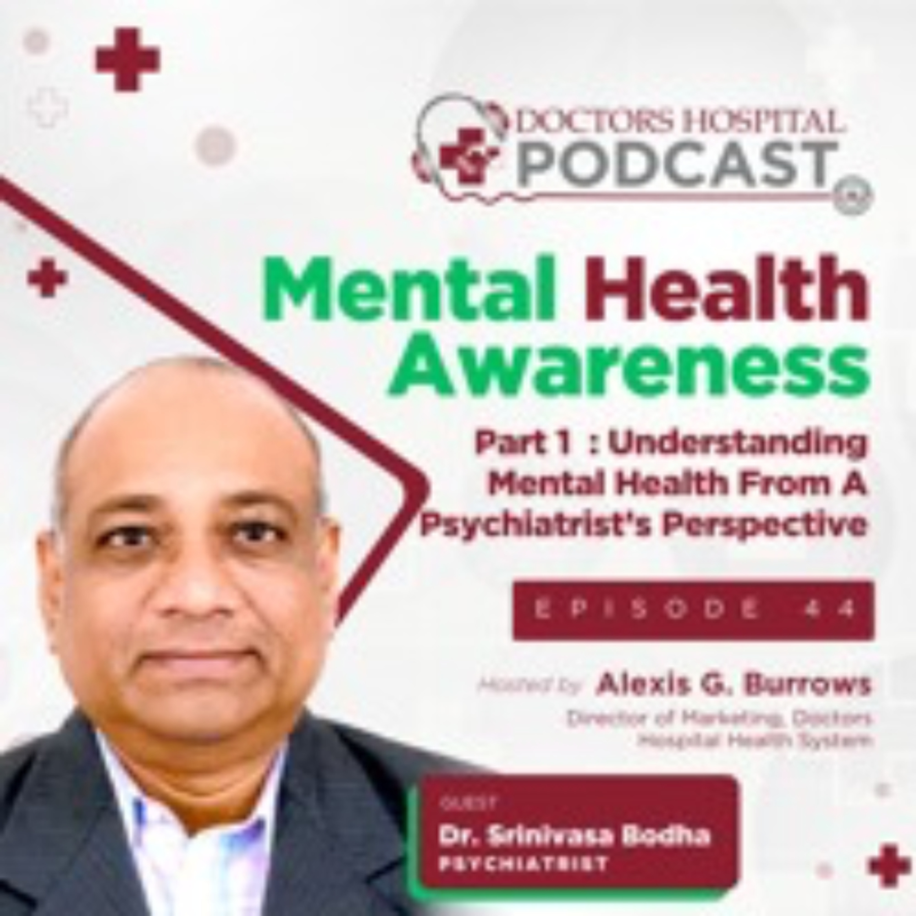 Mental Health Awareness Part 1 with Dr. Srinivasa Bodha episode artwork