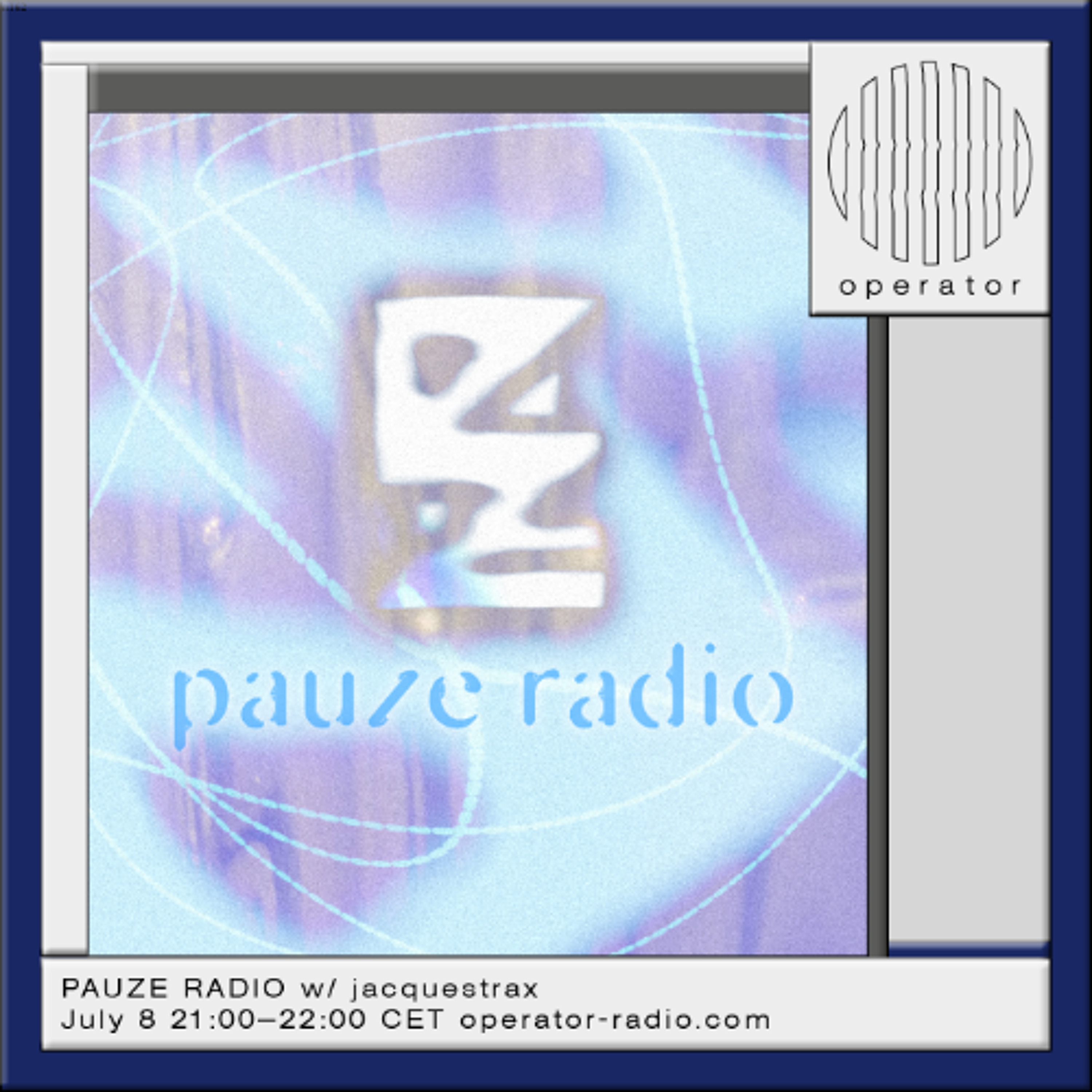 PAUZE RADIO w/ jacquestrax - 8th July 2026 episode artwork