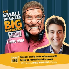 Taking On The Big Banks And Winning With Spriggy Co - Founder Mario Hasanakos | #498