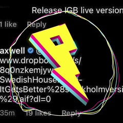 Swedish House Mafia - It Gets Better (Official Live Edit - 2019)