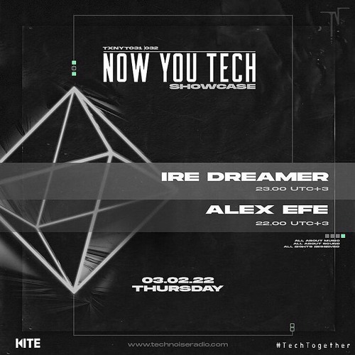 DJ set for Now You Tech and Technoise Radio