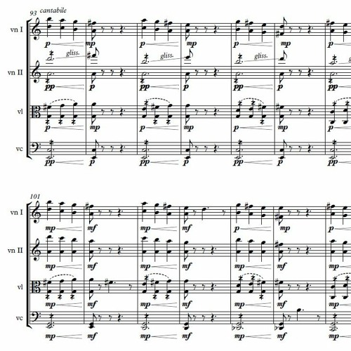 Pawel Strzelecki: 3. Air [String Quartet No. 11 (2022)].