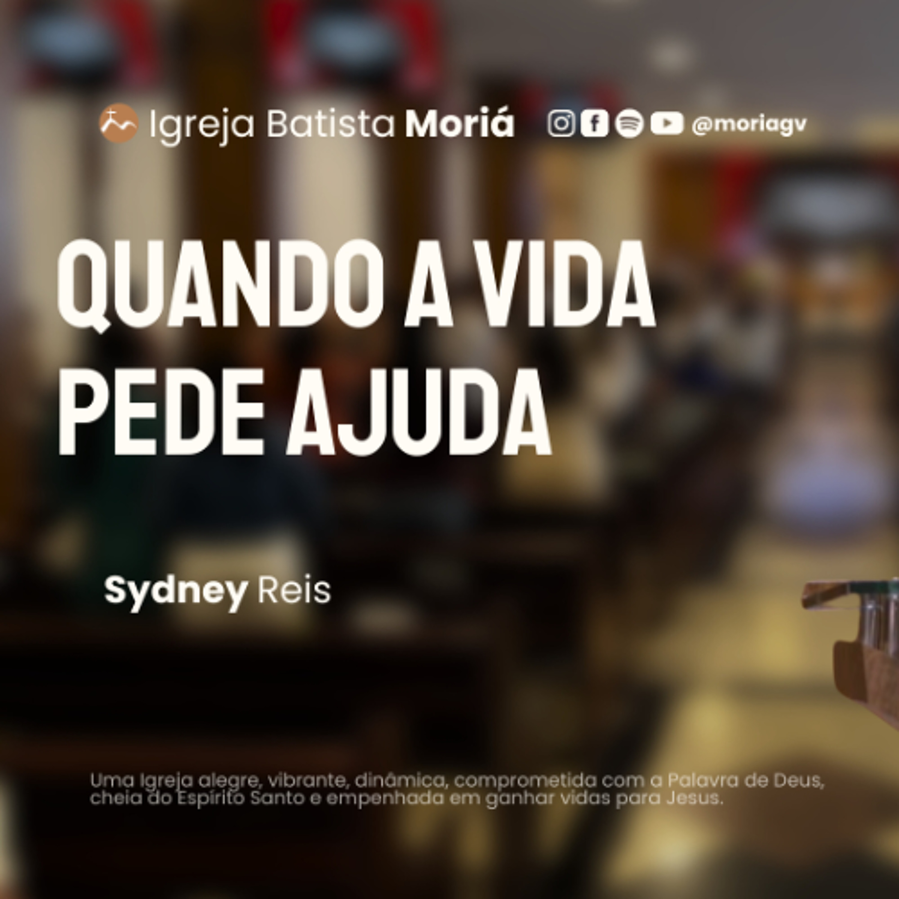 Quando a vida pede ajuda - Sydney Reis - Culto da Vitória [21.01.2026]
