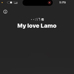 My love Lamo