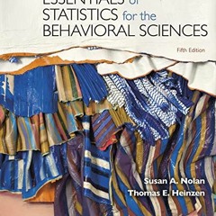 READ [EPUB KINDLE PDF EBOOK] Essentials of Statistics for the Behavioral Sciences by