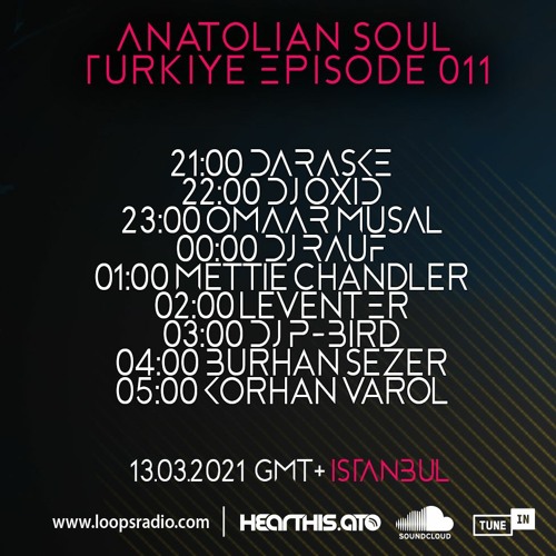 Stream DJ RAUF - Anatolian Soul Turkiye 011 - Loops Radio by Loops Radio |  Listen online for free on SoundCloud
