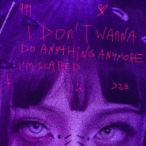 SUMMER ALONE - i don't wanna do anything anymore. im scared cover slowed