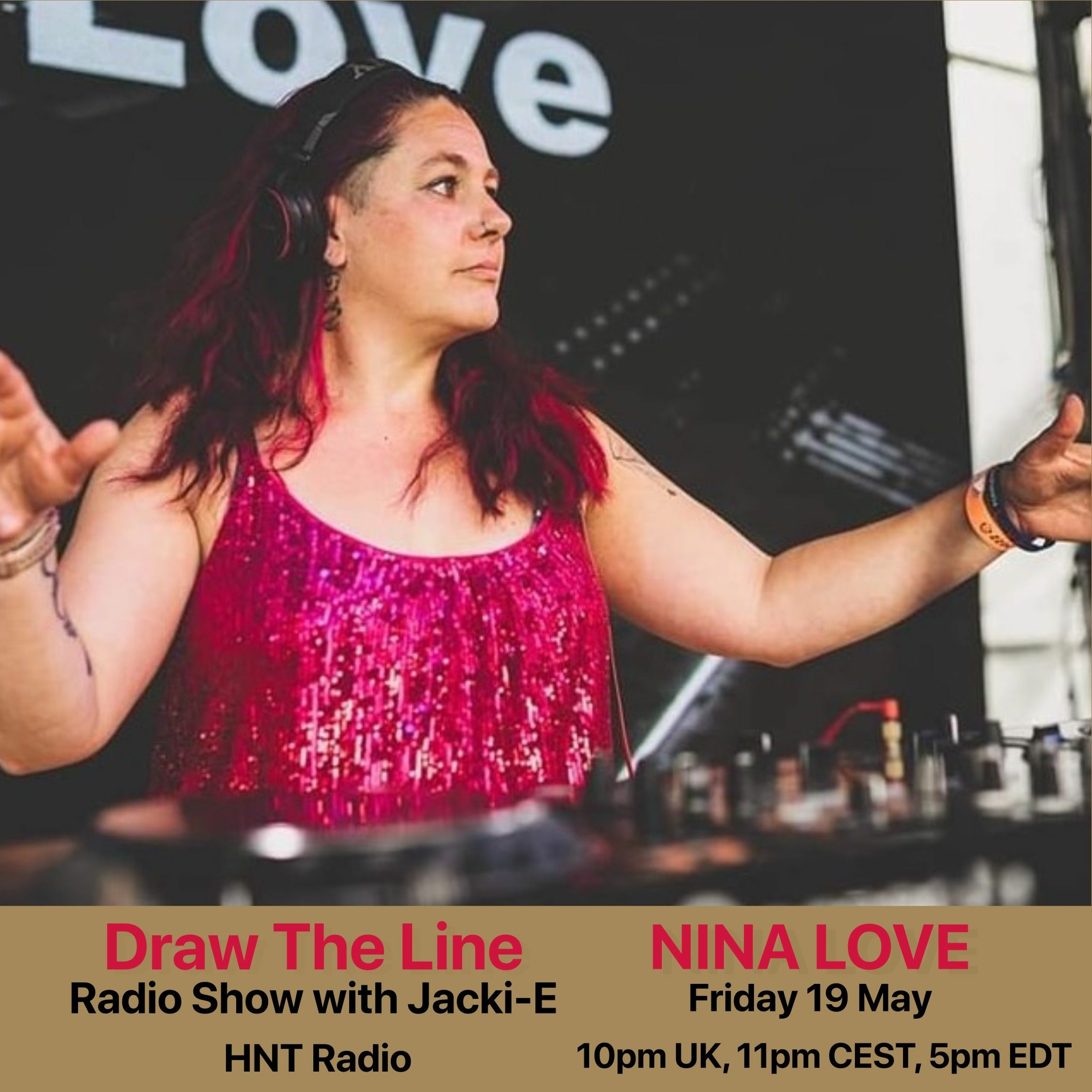 Jacki-E and Draw The Line Radio Show