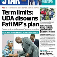 The News Brief: Terms limit: UDA disowns Fafi MP's plan
