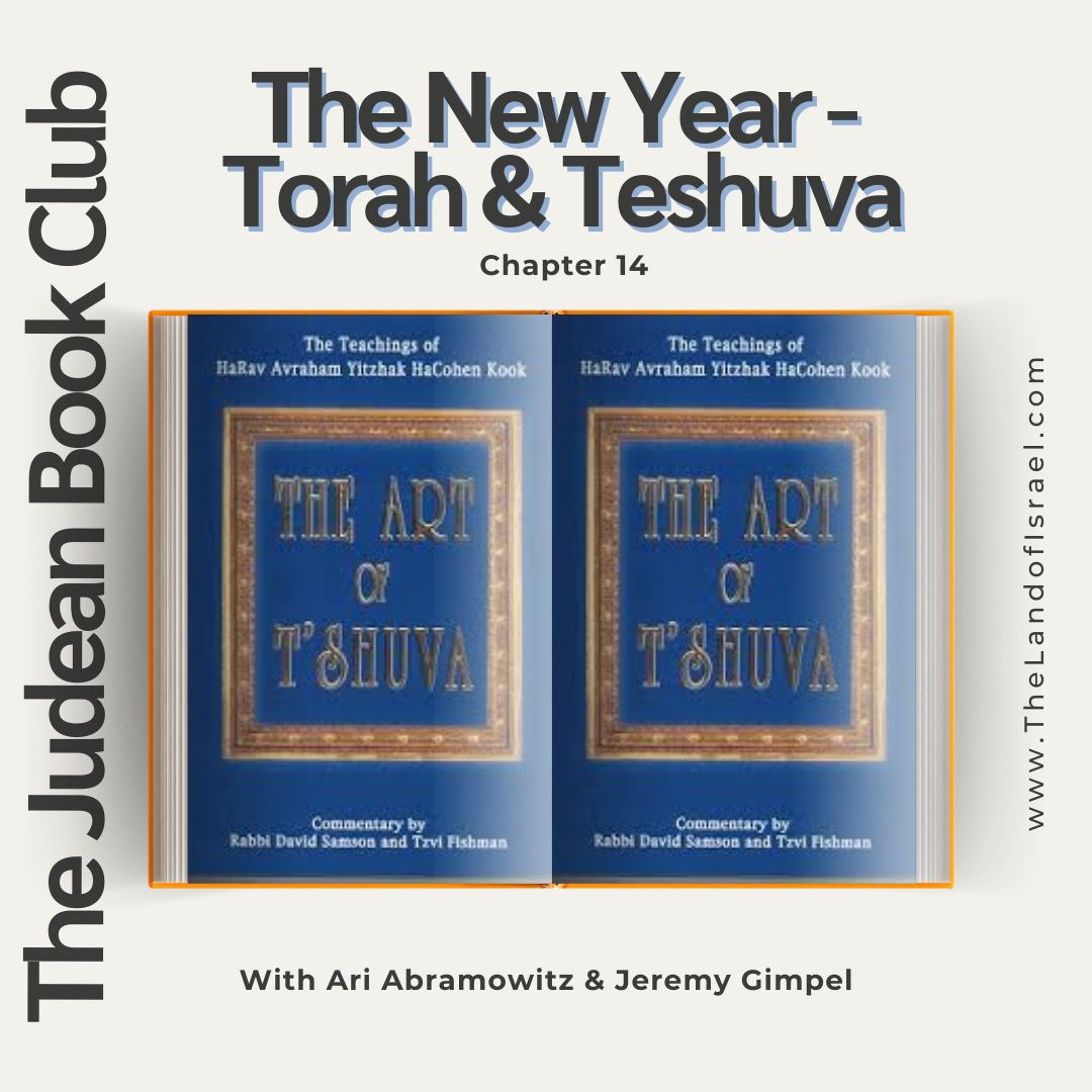 The Judean Book Club: The New Year- Torah And Teshuva (The Art of Teshuva)