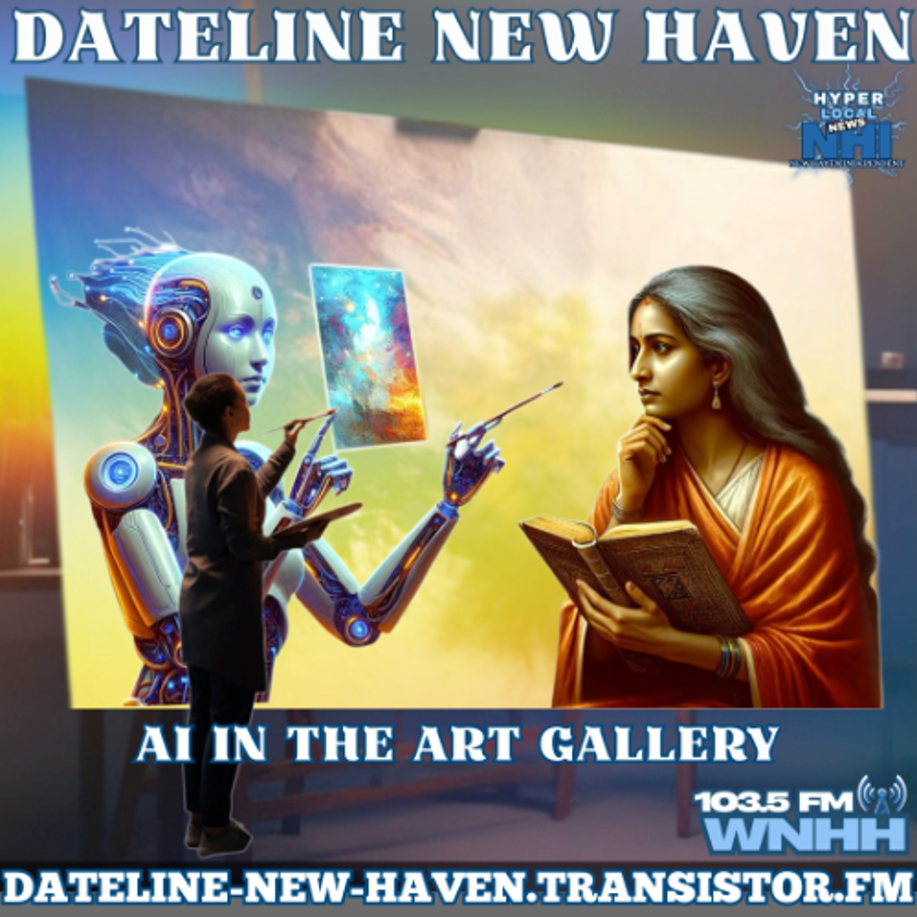 Dateline New Haven: AI In The Art Gallery episode artwork