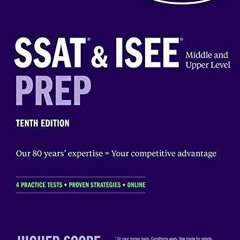 [PDF] DOWNLOAD FREE SSAT & ISEE Middle & Upper Level Prep: 4 Practice Tests + Pr