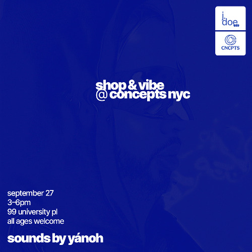 YÁNOH - j. doe radio @ CONCEPTS NYC [09.27.25]