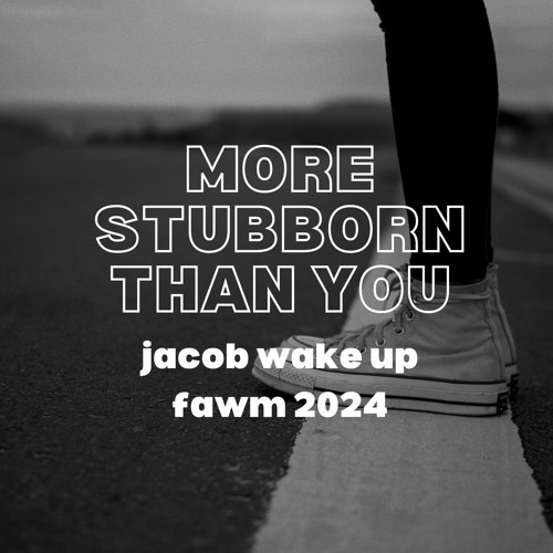 Stream More Stubborn Than You (demo) [FAWM 2024] by Jacob Wake Up ...
