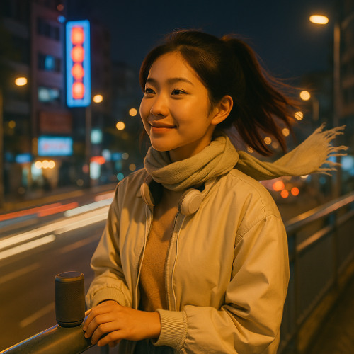 天桥上的风 (The Wind on the Overpass)